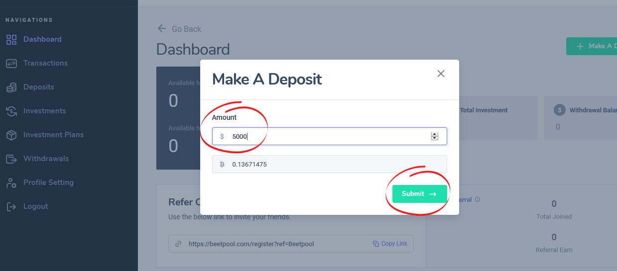 beetpool review dashboard